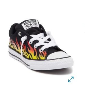 Converse Chuck Taylor Slip On Flames Sneaker